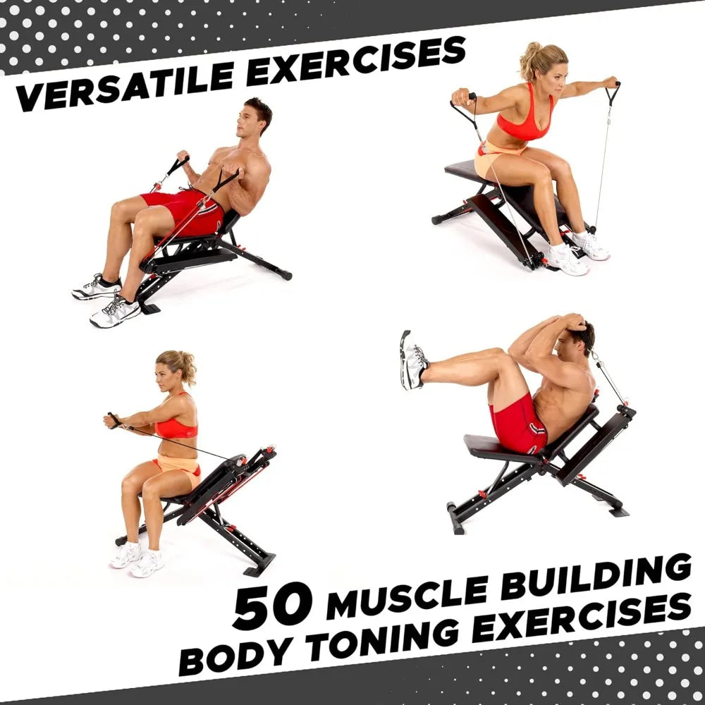 Fitness Equipment Versatile Exercises, Compact Design