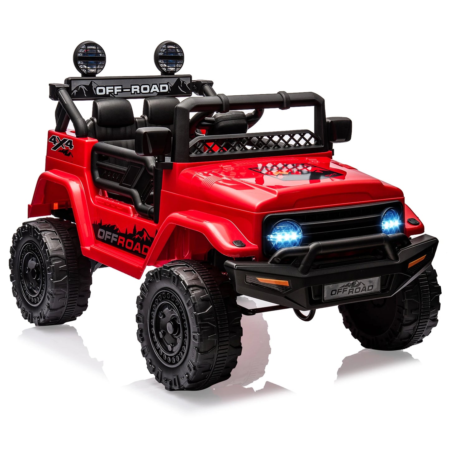 Kids Remote Control Ride On Truck with Bluetooth Connectivity