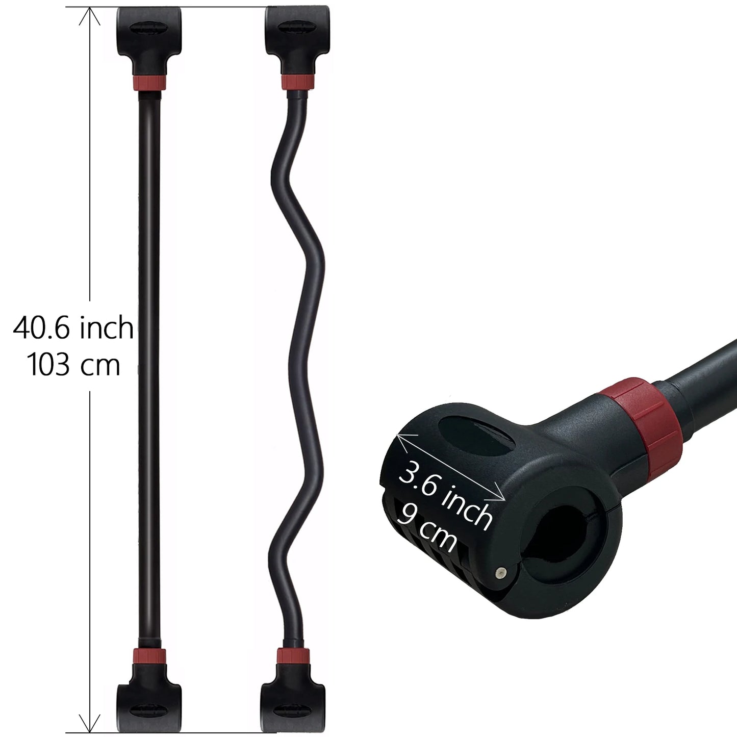 Adjustable Dumbbell Converter to Barbell Set and Kettlebell
