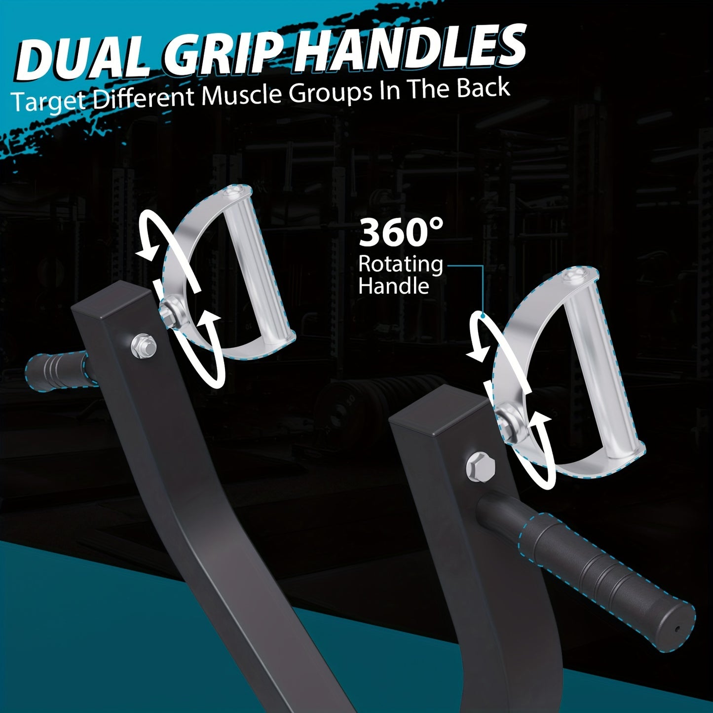 400lb Capacity Seated Row Machine With Plate Loaded Arms