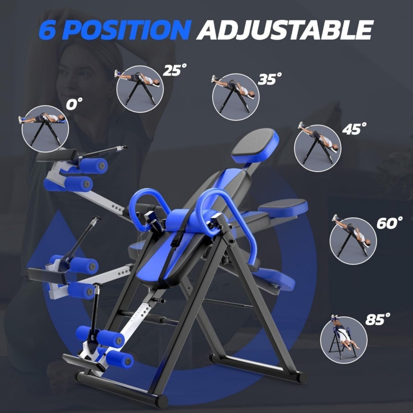 [Heavy-duty Gravity Inversion Machine] 300-pound Capacity