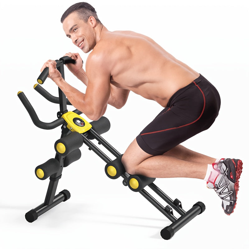 Red Iron,  Adjustable Full Body Workout Machine - Core Strength & Ab Trainer