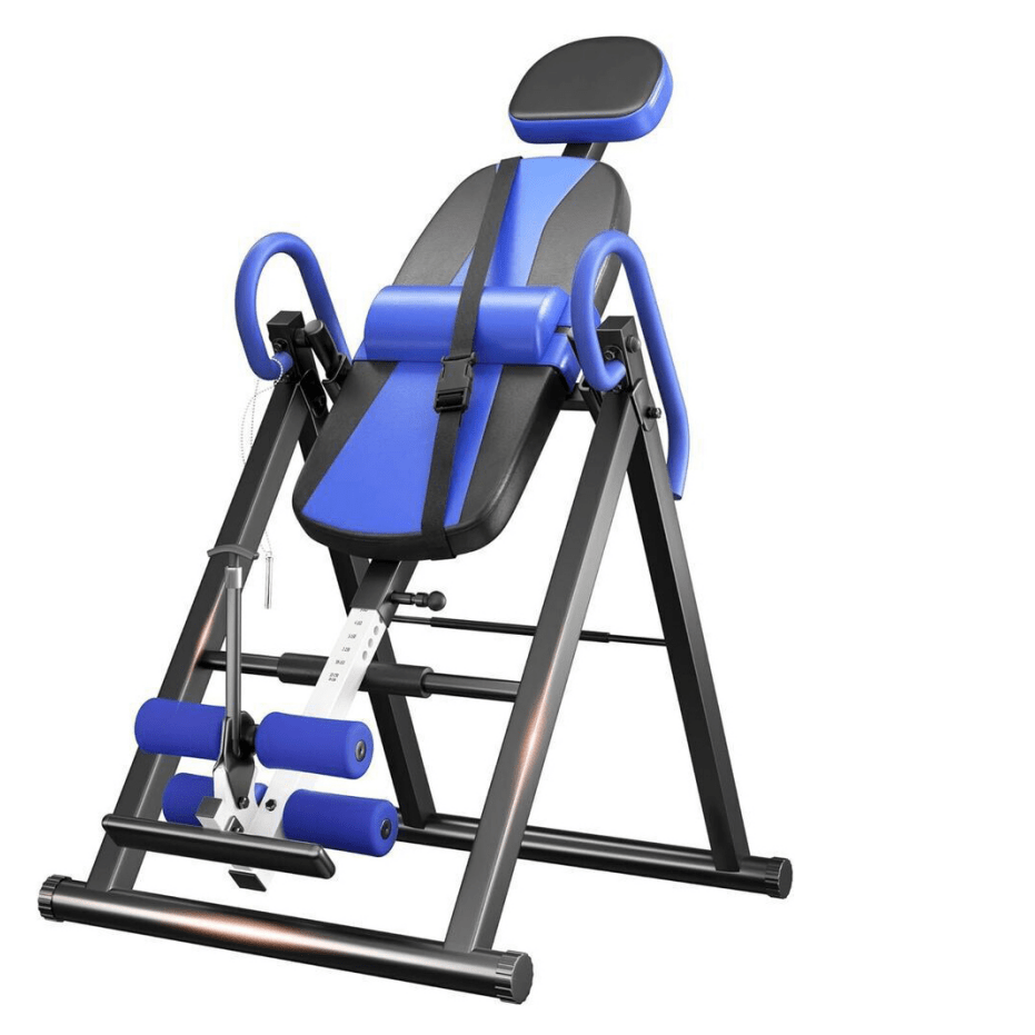 1pc Stainless Steel Gravity Inversion Table, Foldable