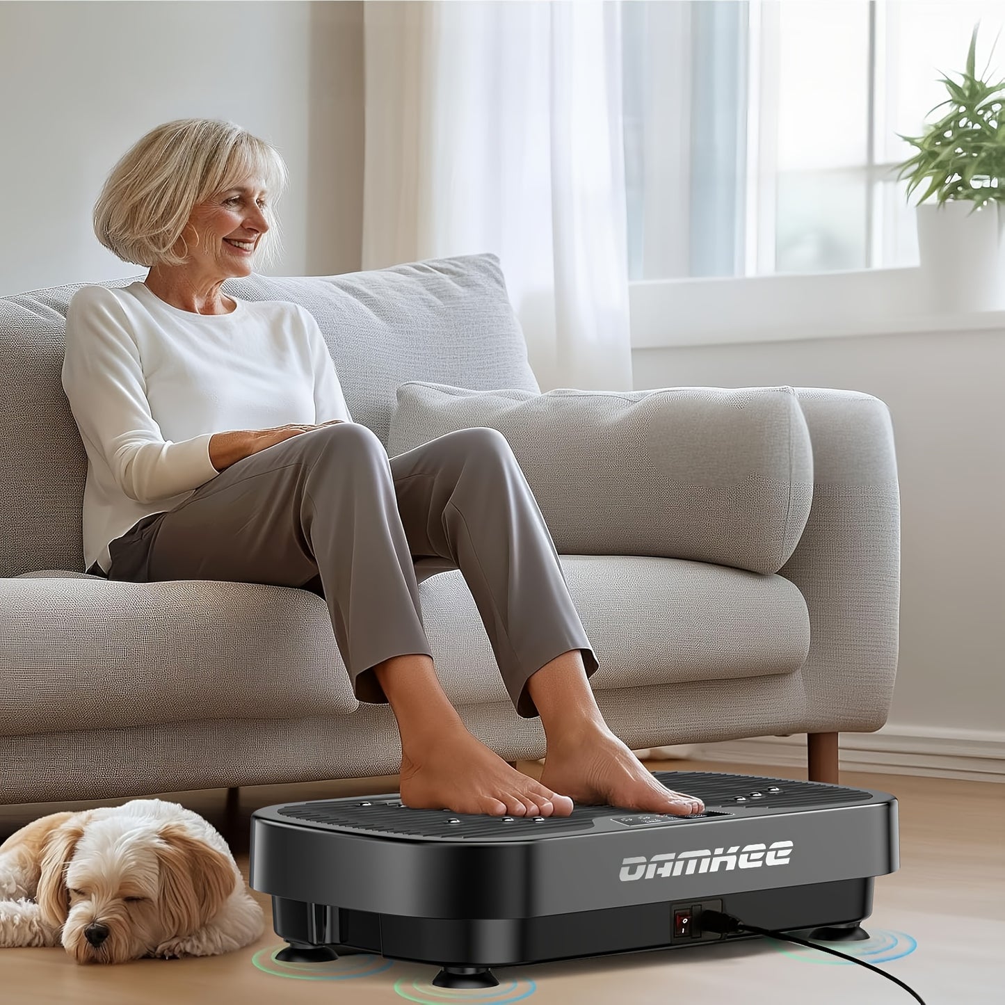Whole Body  Vibration Plate Exercise Machine