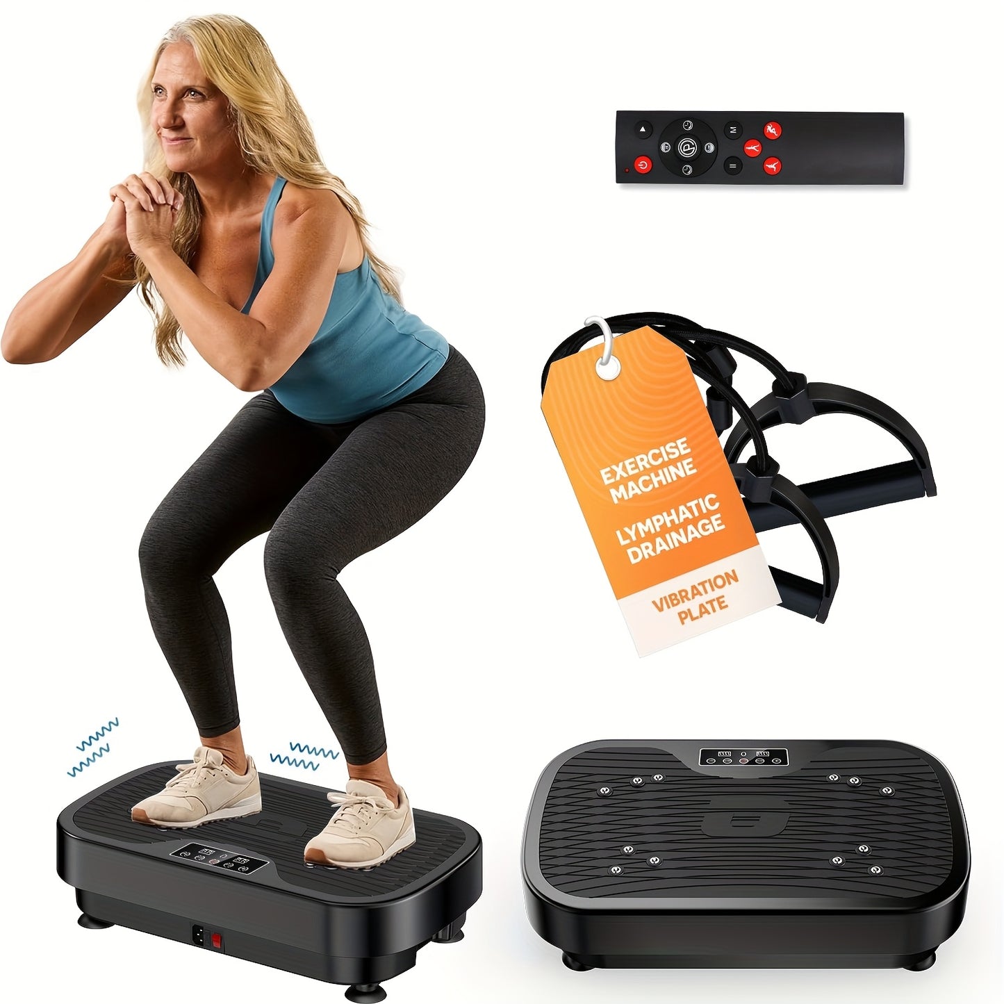 Whole Body  Vibration Plate Exercise Machine