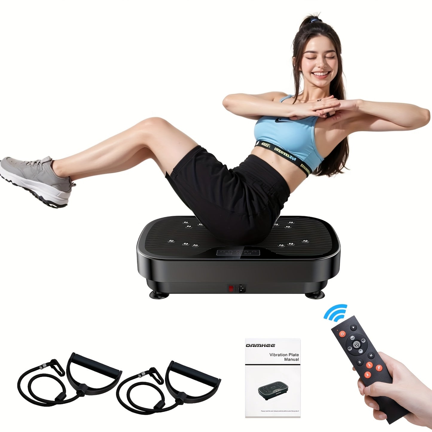 [Silent Motor] Vibration Plate | Whole Body Workout & Lymphatic Drainage l Speed Control