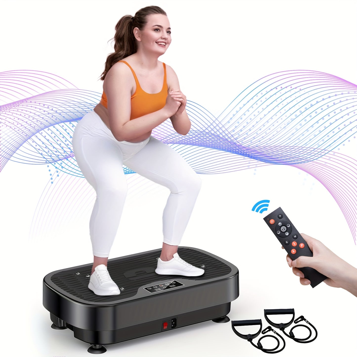 [Silent Motor] Vibration Plate | Whole Body Workout & Lymphatic Drainage l Speed Control