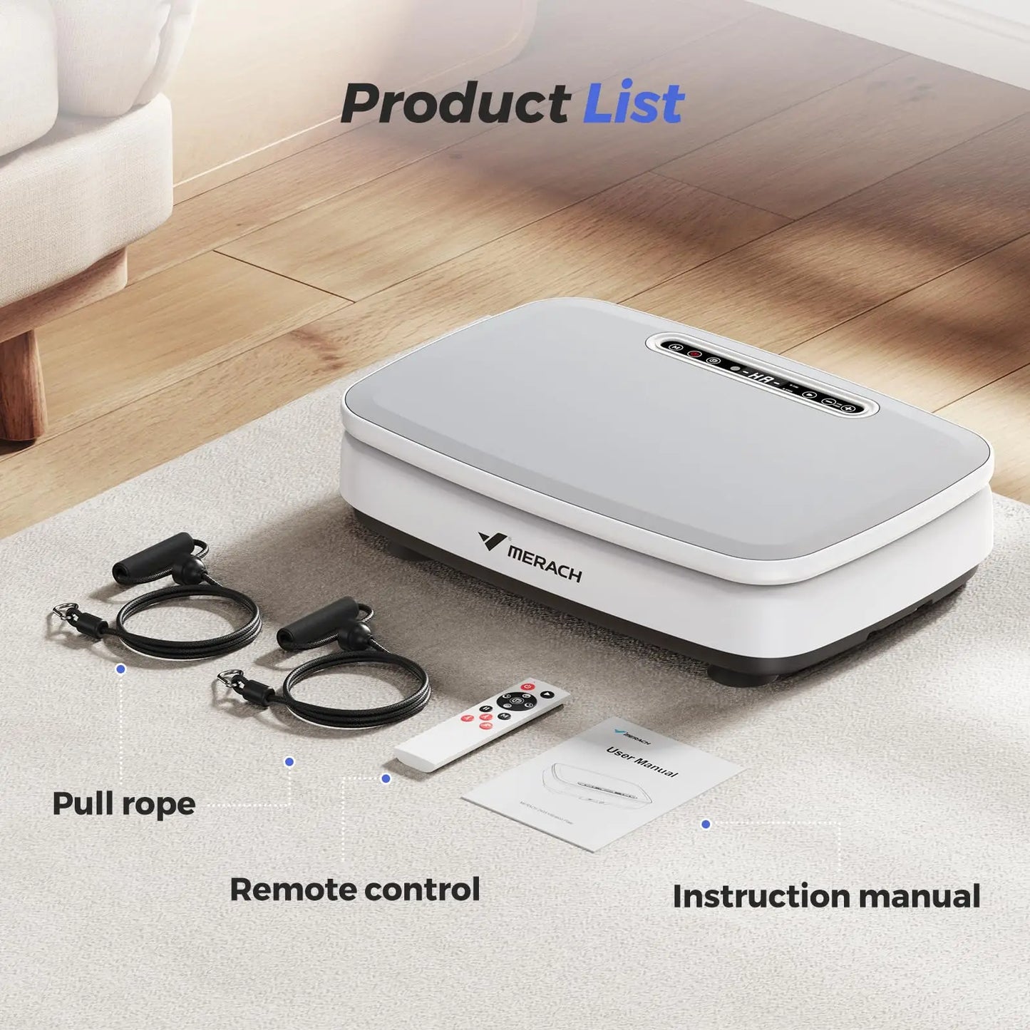 Vibration Plate Exercise Machine with Lymphatic Drainage