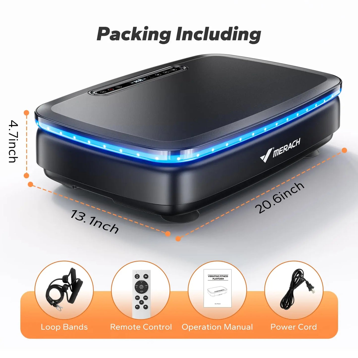 Vibration Plate Exercise Machine with Lymphatic Drainage