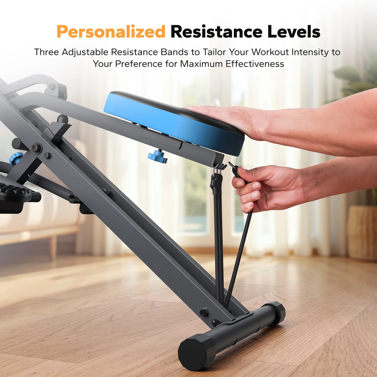 Squat Machine 2in1 Foldable Exercise Equipment Glute Trainer