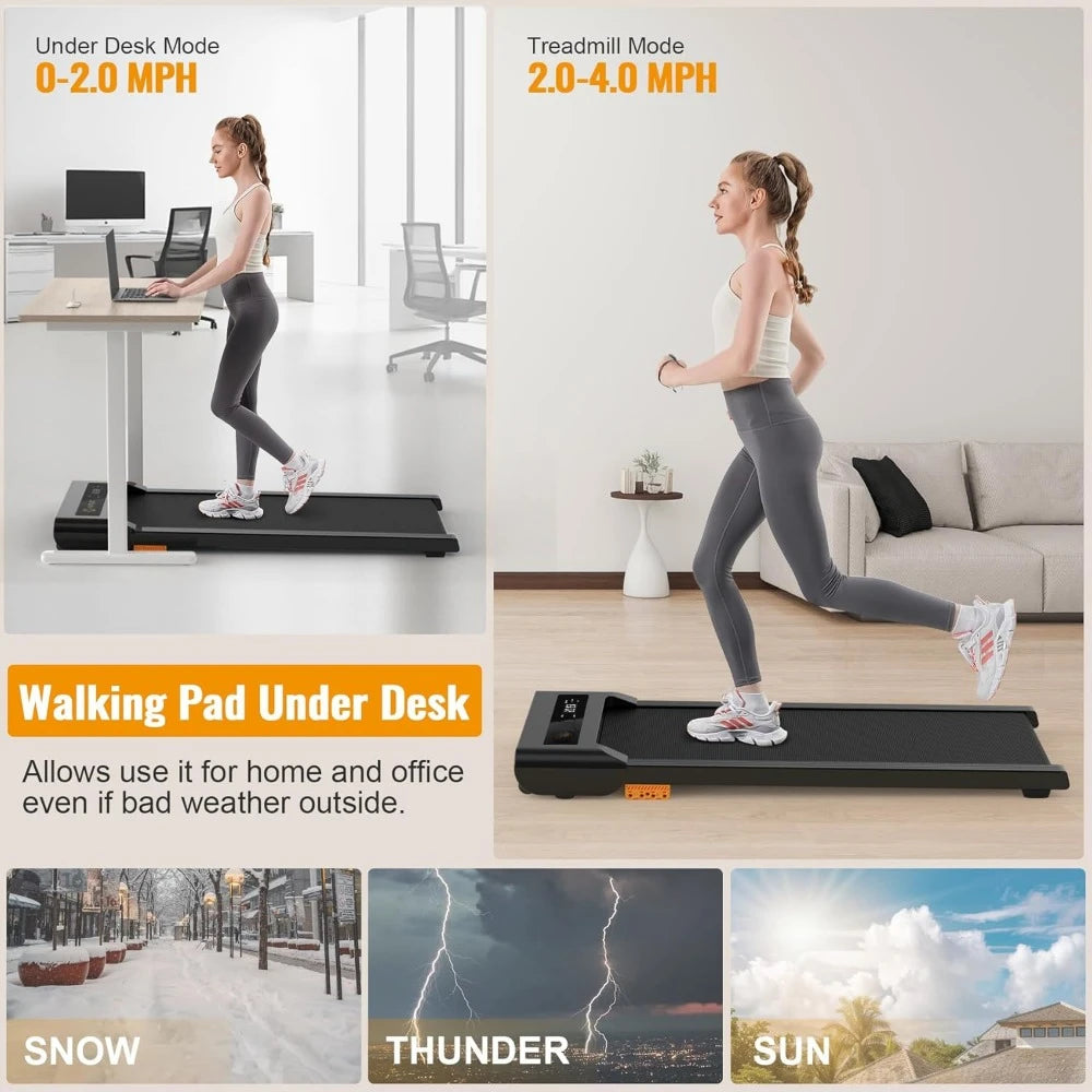 treadmill, 4MPH, Remote Control, 300 Lbs Capacity, LED Display