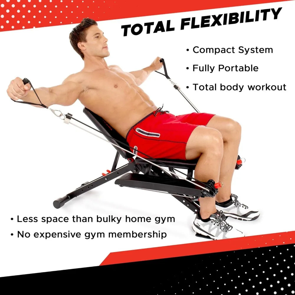 Fitness Equipment Versatile Exercises, Compact Design