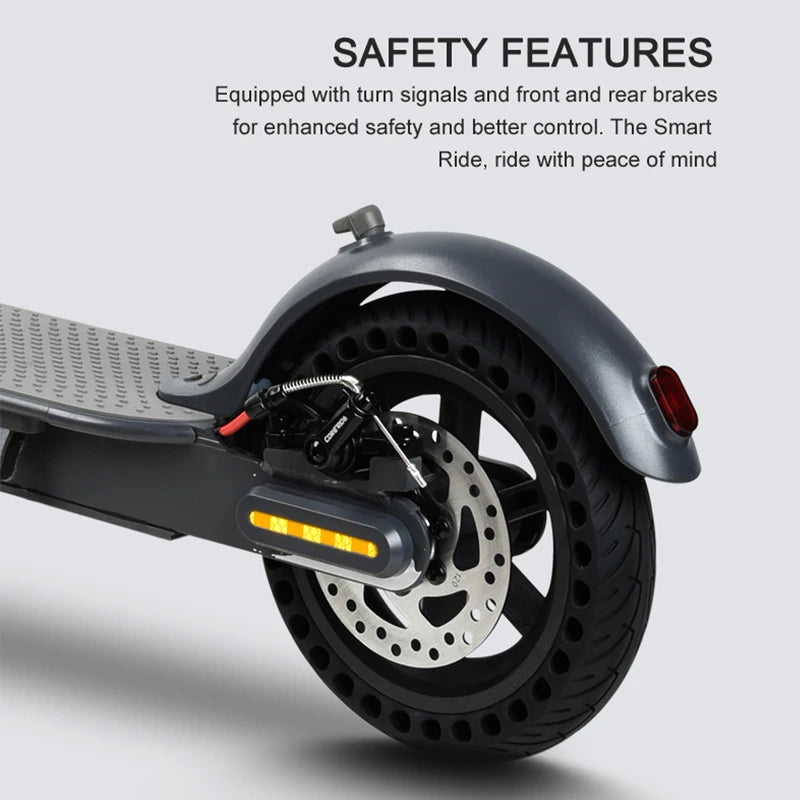 Electric Scooter with Smart APP Control and Foldable Design