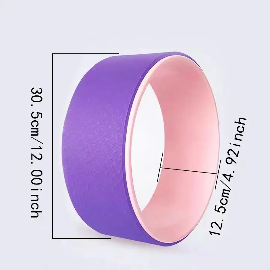 Yoga wheel open back yoga equipment Fitness Yoga wheel roller loop home Pilates circle Back roller Slant board Yoga accessories