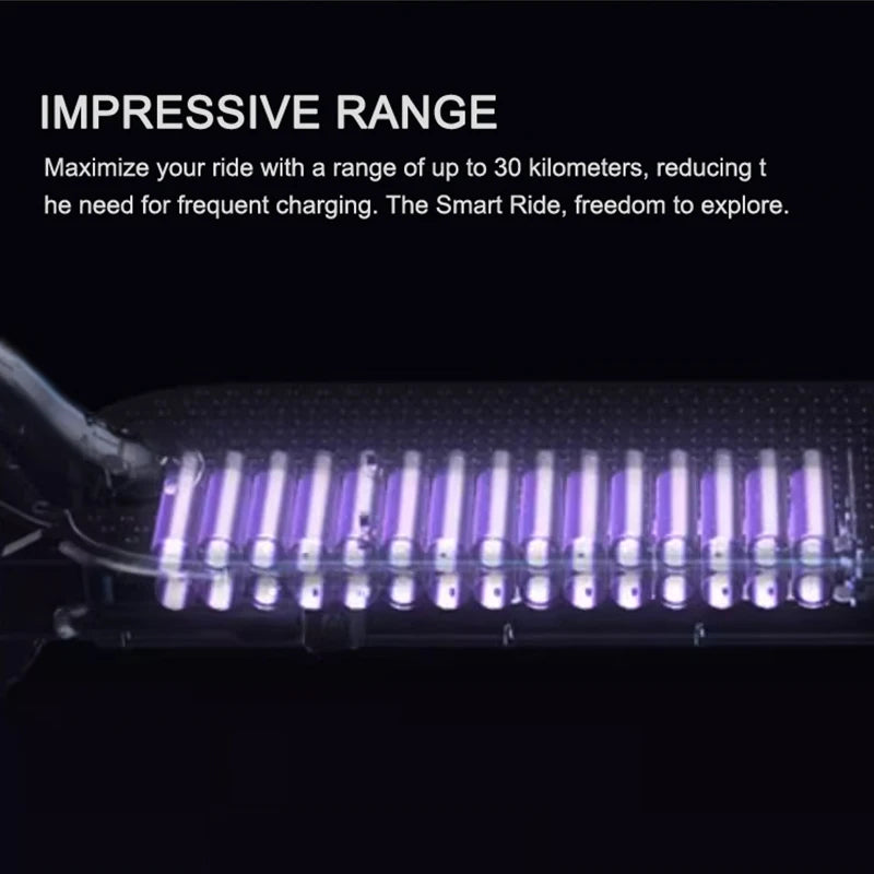 Electric Scooter with Smart APP Control and Foldable Design