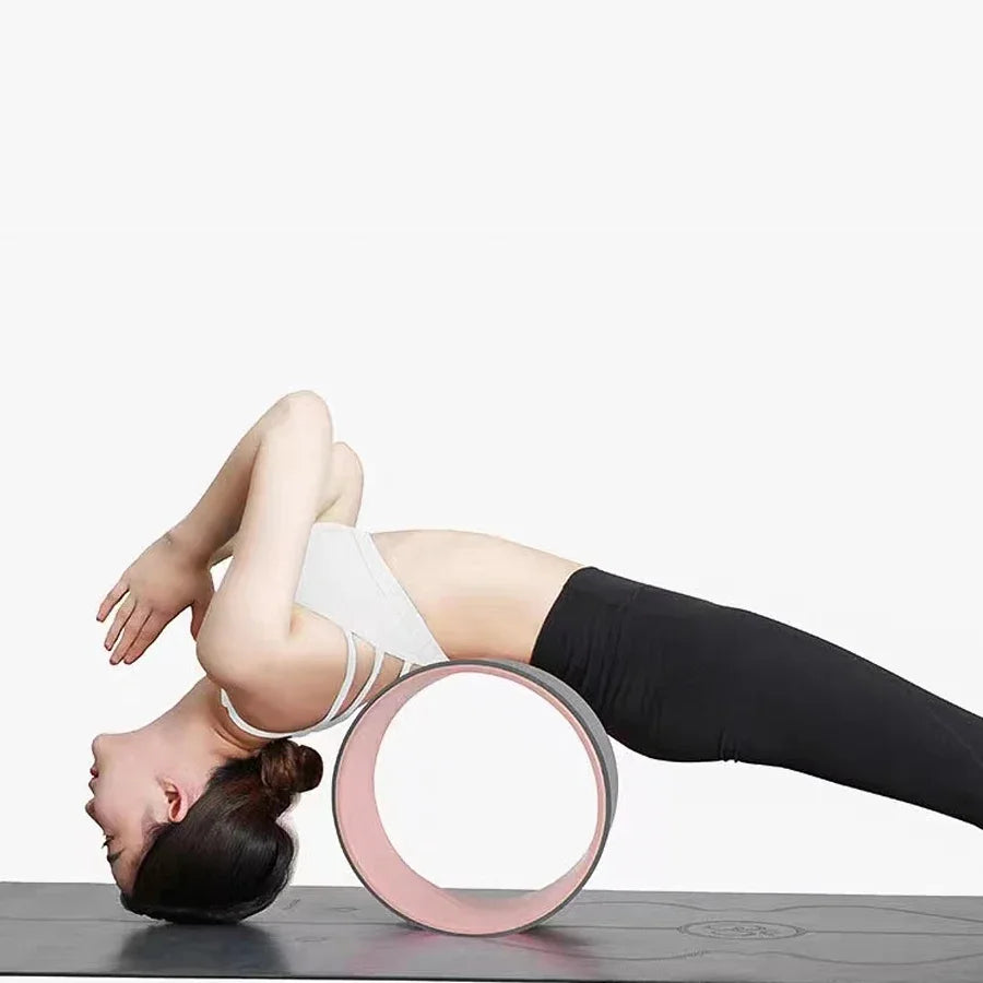 Yoga wheel open back yoga equipment Fitness Yoga wheel roller loop home Pilates circle Back roller Slant board Yoga accessories