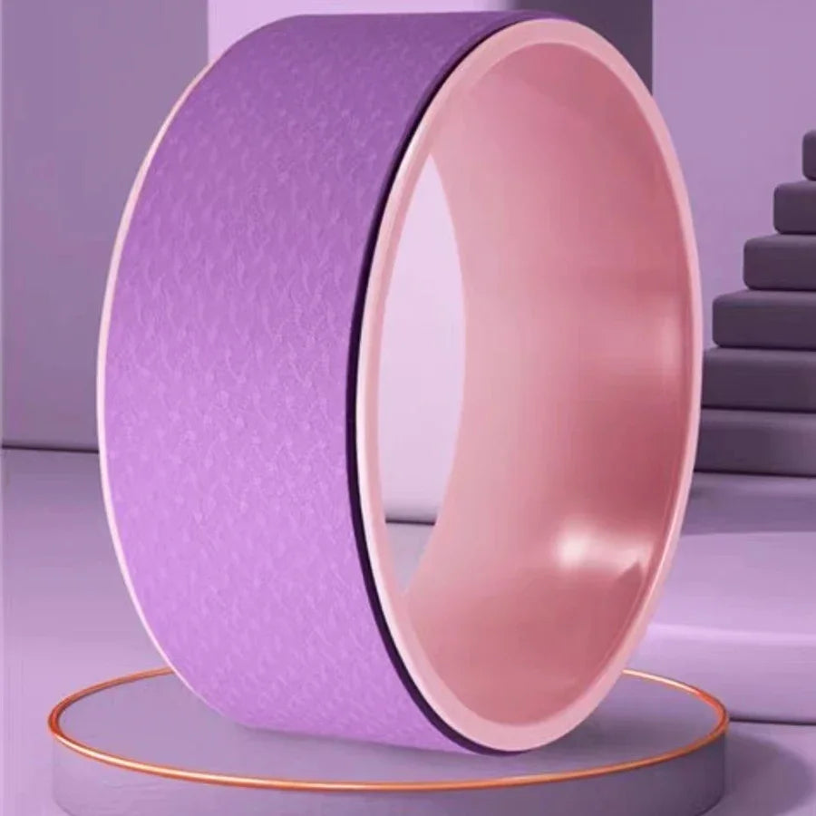 Yoga wheel open back yoga equipment Fitness Yoga wheel roller loop home Pilates circle Back roller Slant board Yoga accessories