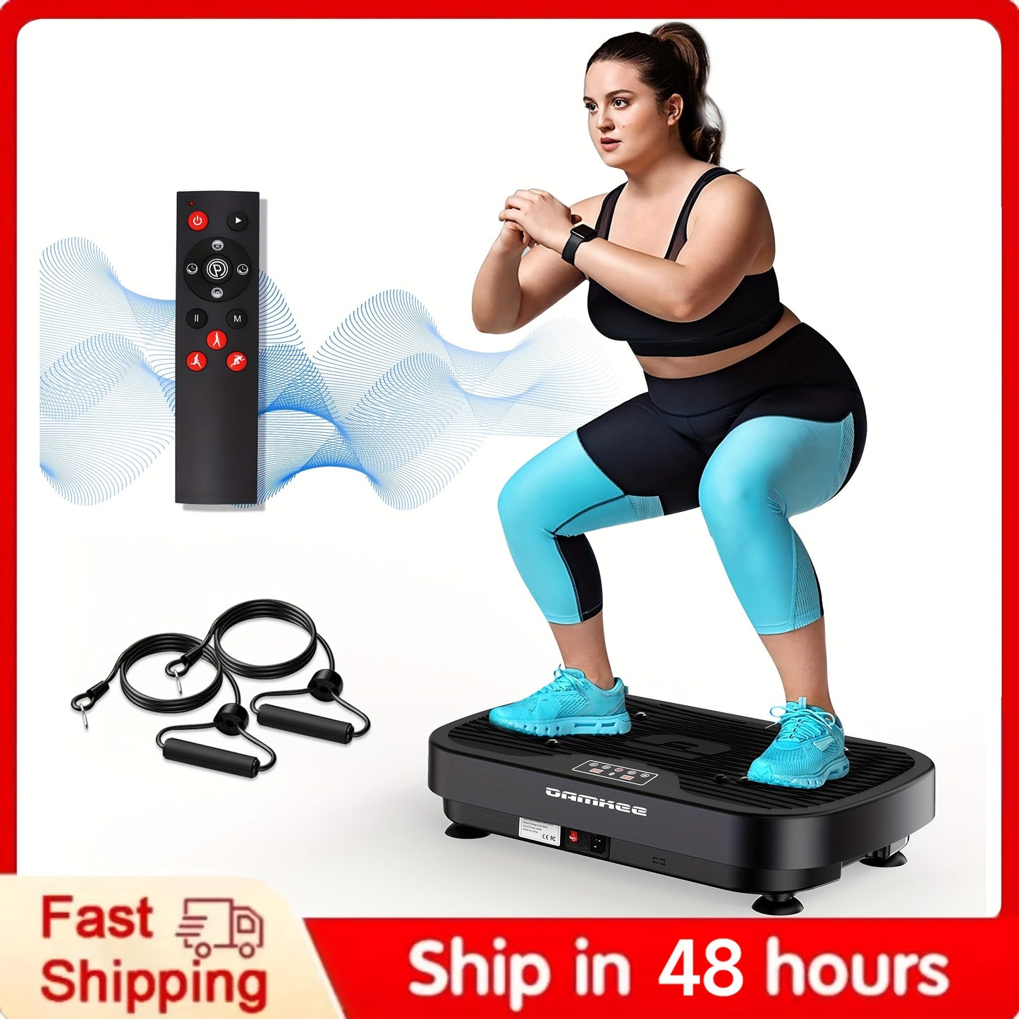 Whole Body  Vibration Plate Exercise Machine