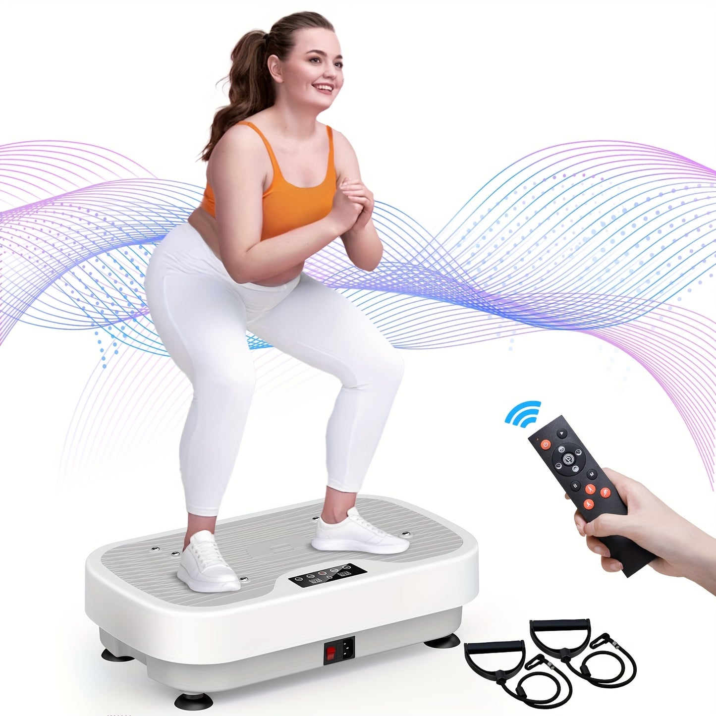 [Silent Motor] Vibration Plate | Whole Body Workout & Lymphatic Drainage l Speed Control